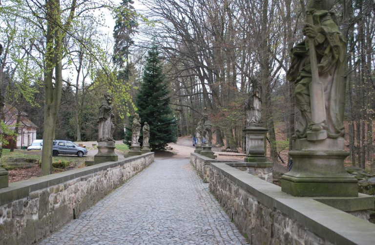 Lesní komunikace na hrad Valdštejn v Českém ráji je uzavřena 